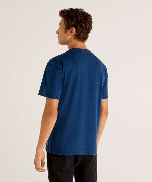 BENETTON (mens)(ベネトン（メンズ）)/ラインデザイン半袖Tシャツ・カットソー/img01