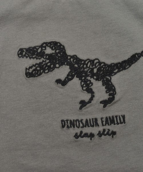 SLAP SLIP(スラップスリップ)/グルグル 恐竜 刺? Tシャツ (80~130cm)/img12