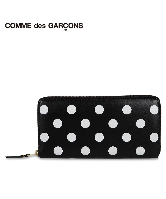 公式にて自身購入コムデギャルソン COMME des GARCONS 長財布 ラウンドファスナー