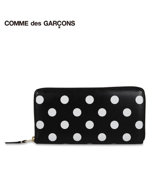 COMME des GARCONS(コムデギャルソン)/コムデギャルソン COMME des GARCONS 長財布 メンズ レディース ラウンドファスナー POLKA DOTS PRINTED ブラック 黒 SA0/img12