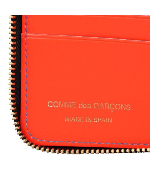 COMME des GARCONS(コムデギャルソン)/コムデギャルソン COMME des GARCONS 財布 二つ折り メンズ レディース ラウンドファスナー 本革 スーパー フロー SUPER FLUO ブル/img08