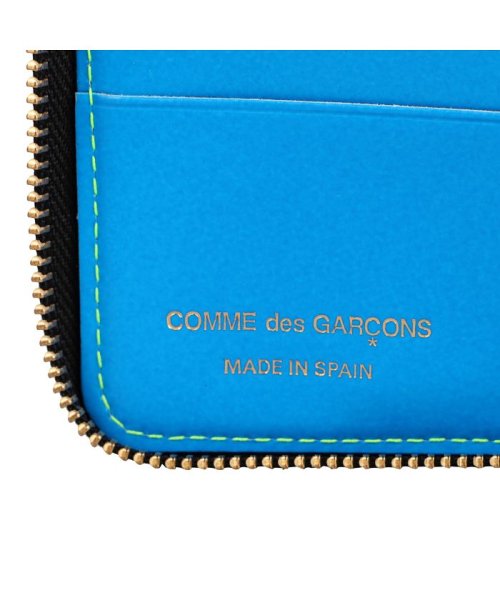COMME des GARCONS(コムデギャルソン)/コムデギャルソン COMME des GARCONS 財布 二つ折り メンズ レディース ラウンドファスナー 本革 スーパー フロー SUPER FLUO グリ/img08