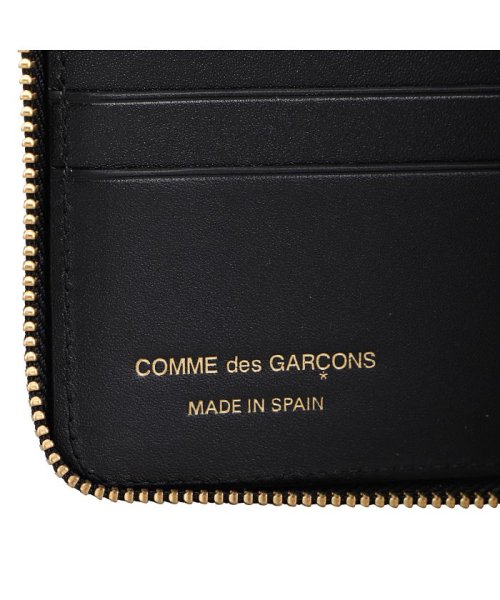 COMME des GARCONS(コムデギャルソン)/コムデギャルソン COMME des GARCONS 二つ折り財布 メンズ レディース ラウンドファスナー 本革 エンボス EMBOSS PATTERN A ブ/img07