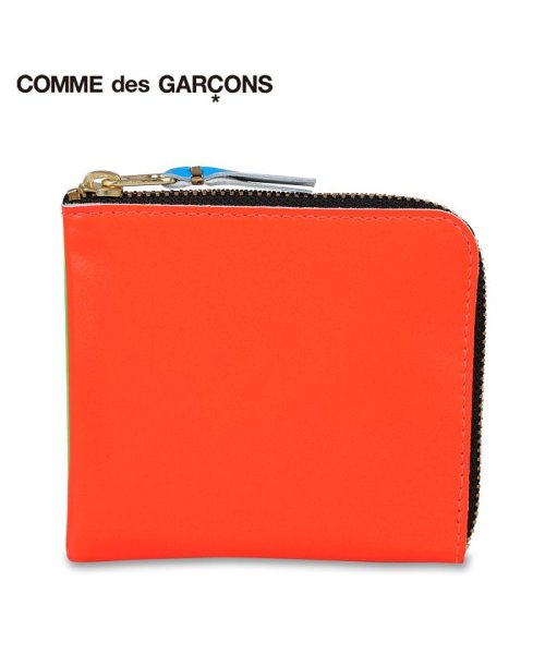 COMME des GARCONS(コムデギャルソン)/コムデギャルソン COMME des GARCONS 小銭入れ コインケース メンズ レディース L字ファスナー 本革 スーパー フロー SUPER FLUO /img01