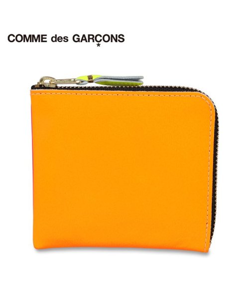 COMME des GARCONS(コムデギャルソン)/コムデギャルソン COMME des GARCONS 小銭入れ コインケース メンズ レディース L字ファスナー 本革 スーパー フロー SUPER FLUO /img01