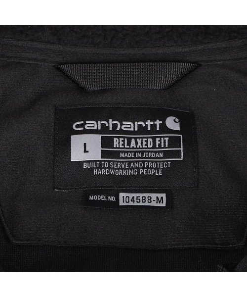 Carhartt(カーハート)/カーハート carhartt リラックス フィット フリース ジャケット メンズ レディース アウター RELAXED FIT FLEECE JACKET ブラ/img04