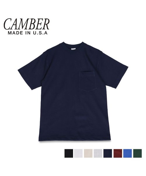 CAMBER(キャンバー)/CAMBER キャンバー 302 Tシャツ 半袖 メンズ レディース 無地 POCKET T－SHIRT 8OZ MAX WT ブラック ホワイト ベージュ グ/img01