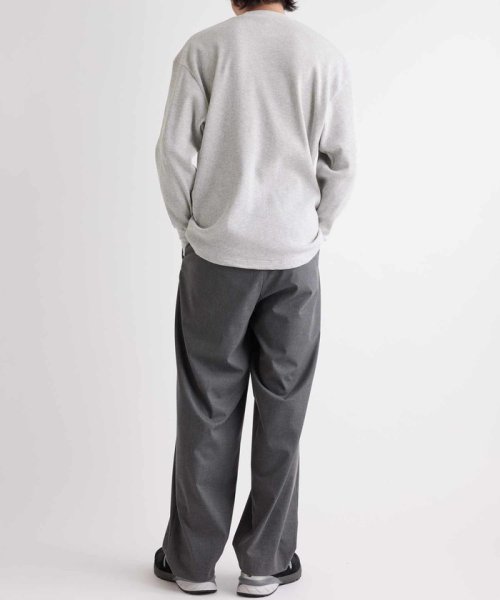 ADAM ET ROPE'(アダム　エ　ロペ)/【Hanes for BIOTOP】Cotton Stretch Thermal Mock Neck/img08