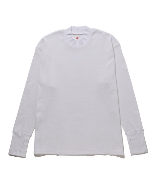 ADAM ET ROPE'(アダム　エ　ロペ)/【Hanes for BIOTOP】Cotton Stretch Thermal Mock Neck/img09