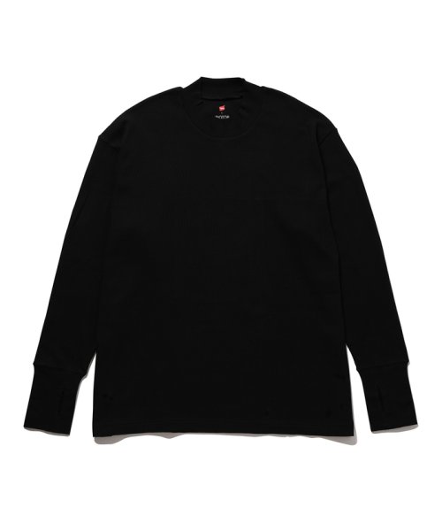 ADAM ET ROPE'(アダム　エ　ロペ)/【Hanes for BIOTOP】Cotton Stretch Thermal Mock Neck/img10