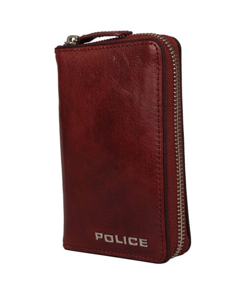 POLICE(ポリス)/ポリス POLICE 財布 長財布 テライオ メンズ ラウンドファスナー 本革 ROUND ZIPPER WALLET ブラック カーキ ダーク ブラウン 黒 /img04