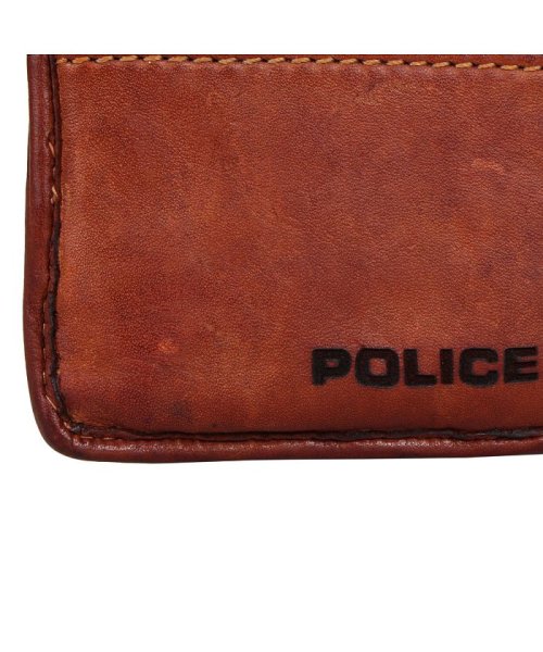 POLICE(ポリス)/ポリス POLICE 財布 二つ折り メンズ メッシュ MESH WALLET ブラック ブラウン カーキ 黒 PA－70301/img03