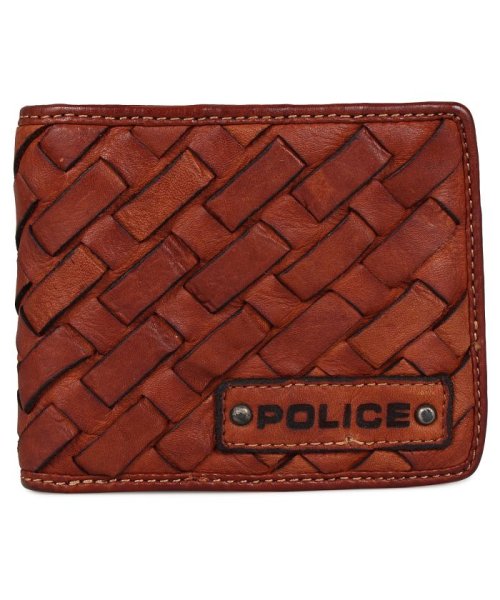 POLICE(ポリス)/ポリス POLICE 財布 二つ折り メンズ メッシュ MESH WALLET ブラック ブラウン カーキ 黒 PA－70301/img04