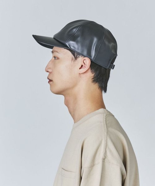 OVERRIDE(OVERRIDE)/OVERRIDE LAMB LEATHER 6P CAP/img11