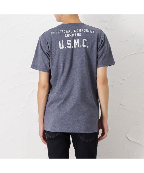 MAC HOUSE(men)(マックハウス（メンズ）)/T－GRAPHICS ティーグラフィックス ミリタリープリント半袖Tシャツ EJ213－MC279/img09