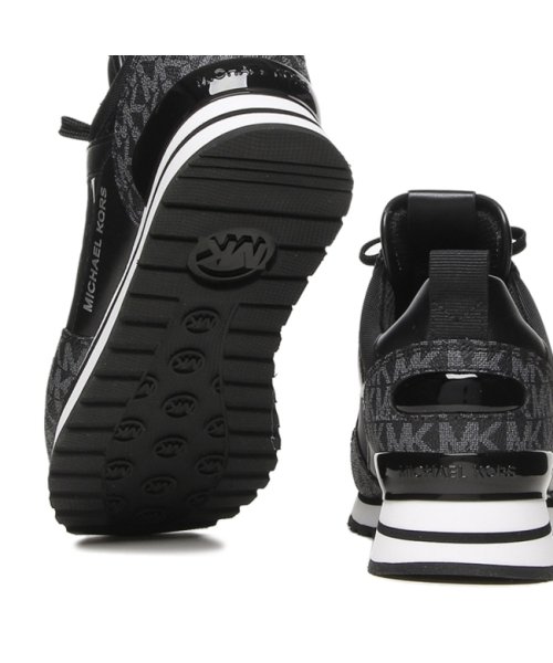 セール マイケルコース アウトレット スニーカー ウィルマトレーナー ブラック レディース Michael Kors 49s1wifs1d Blk Wht マイケルコース Michael Michael Kors Magaseek