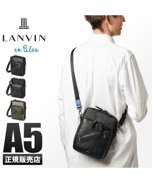 LANVIN(ランバン)/ランバンオンブルー ショルダーバッグ メンズ ブランド ショルダーポーチ ラナ LANVIN en Bleu Lana 557101/img01