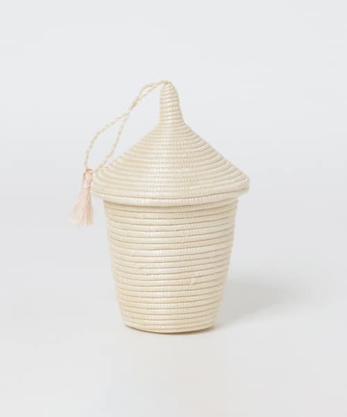 URBAN RESEARCH(アーバンリサーチ)/indigo africa　Mini White Tassel Basket/img02