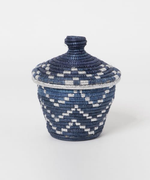 URBAN RESEARCH(アーバンリサーチ)/indigo africa　M Blue Lidded Basket/img01