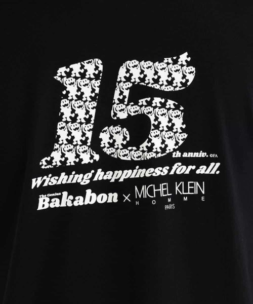 MICHEL KLEIN HOMME(ミッシェルクランオム)/15周年クルーネックＴシャツ（レレレのおじさん）/img12