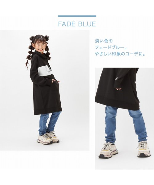 MAC HOUSE(kid's)(マックハウス（キッズ）)/NAVY ネイビー ウエストリブデニムスキニーパンツ M41284/img10