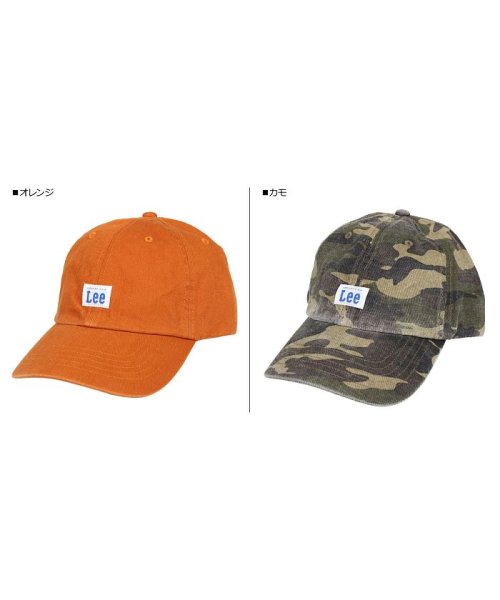 Lee(Lee)/Lee リー キャップ 帽子 ローキャップ メンズ レディース GS TWILL LOW CAP ブラック ホワイト グレー ネイビー レッド ダークレッド ブ/img04