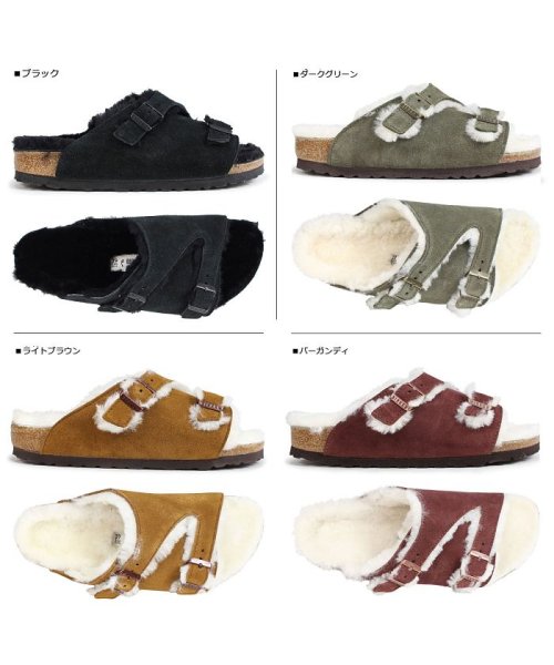 BIRKENSTOCK(ビルケンシュトック)/ビルケンシュトック BIRKENSTOCK チューリッヒ メンズ レディース ZURICH ビルケン サンダル ファー ボア 細幅 普通幅/img07