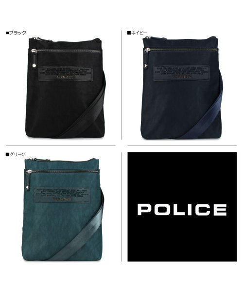 POLICE(ポリス)/ポリス POLICE バッグ ショルダーバッグ メンズ レディース SHOULDER BAG ブラック ネイビー グリーン 黒 PA－64003/img11