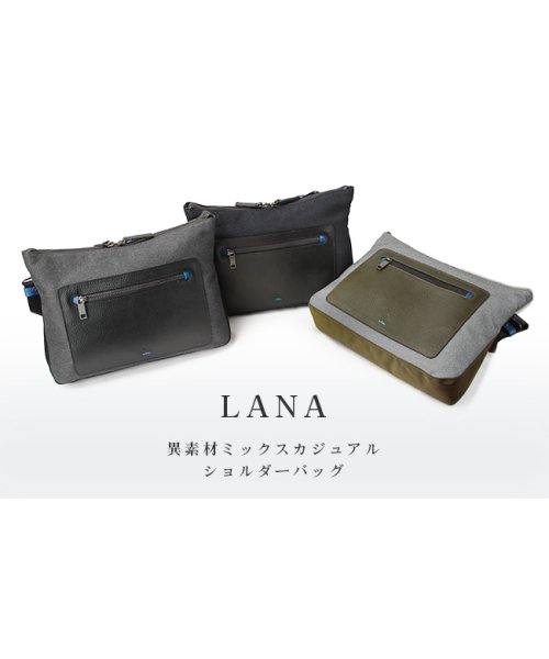 LANVIN(ランバン)/ランバンオンブルー ショルダーバッグ メンズ ブランド ラナ LANVIN en Bleu Lana 557103/img16