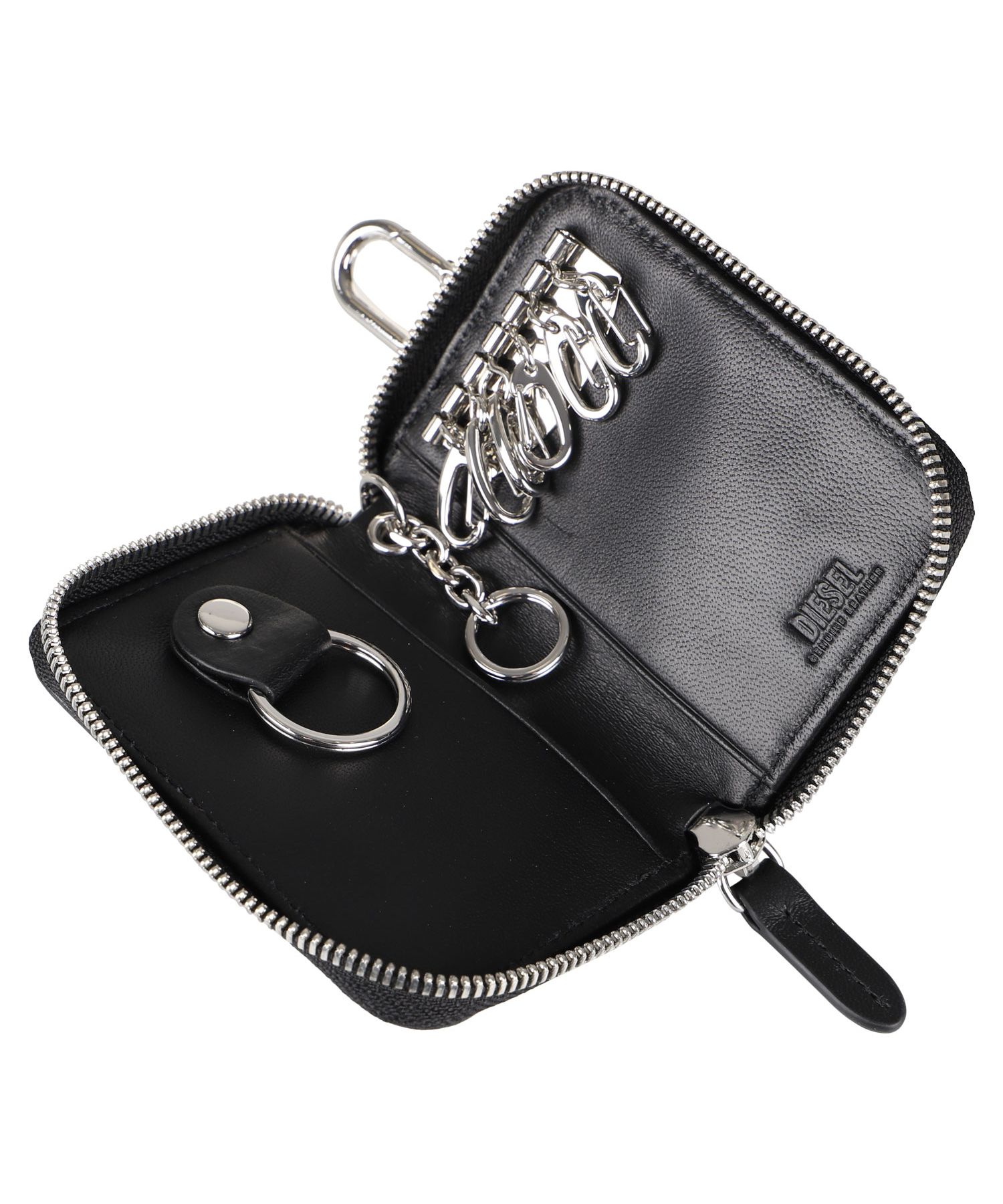 DIESEL ディーゼル キーケース ウォッシュデニム ラウンド型 ウォレ