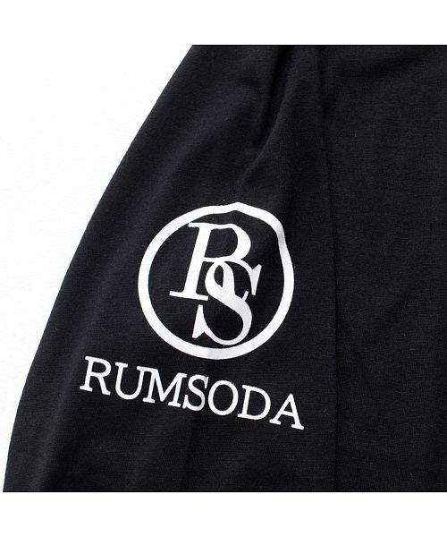 SB Select(エスビーセレクト)/RUMSODA モノグラムシルバーベアプリントクルーネック長袖Tシャツ メンズ 長袖 ロンT カットソー ラインストーン/img11