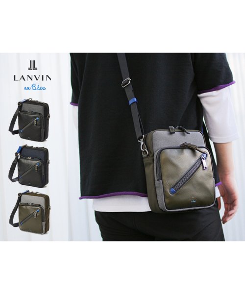 LANVIN(ランバン)/ランバンオンブルー ショルダーバッグ メンズ ブランド ショルダーポーチ ラナ LANVIN en Bleu Lana 557101/img17