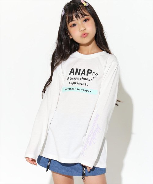ANAP KIDS(アナップキッズ)/ハートロゴプリントチュニック/img01