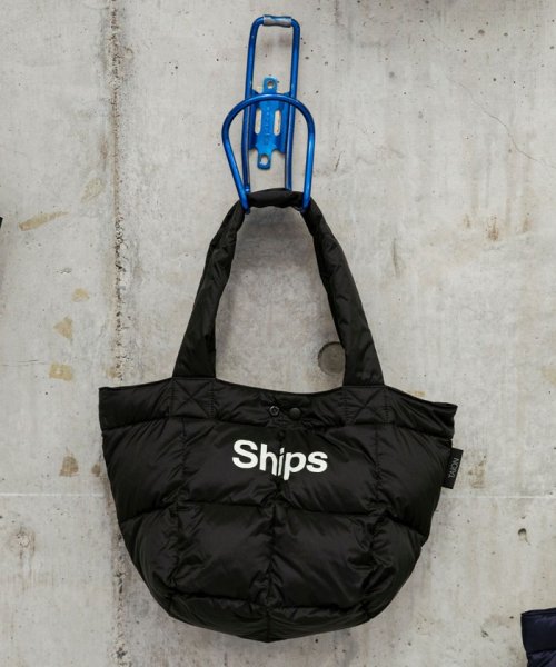 SHIPS MEN(シップス　メン)/【WEB限定/SHIPS別注】TAION: リバーシブル ダウン トート バッグ （エコバッグ/サブバッグ）/img25