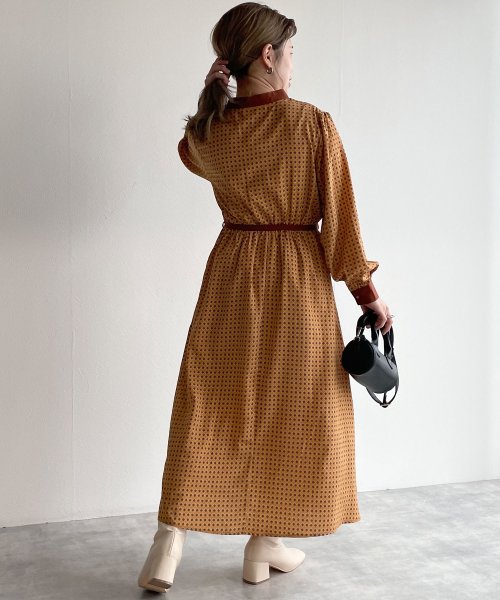 セール パイピングワンピース ダブルクローゼット W Closet Magaseek