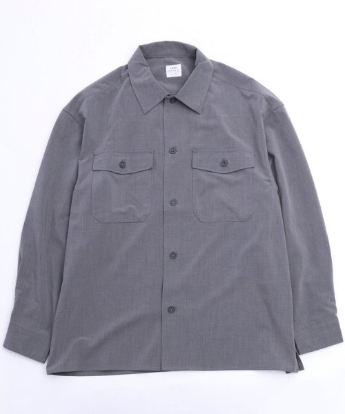 coen(coen)/TRストレッチCPOシャツジャケット(セットアップ対応)/img15