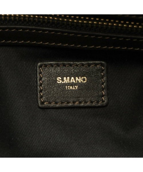 S.MANO(エスマーノ)/エスマーノ 巾着バッグ S.MANO DRAWSTRING BAG SMALL 本革 革 レザー 小さめ ドローストリングバッグ スモール イタリア SMANO/img18
