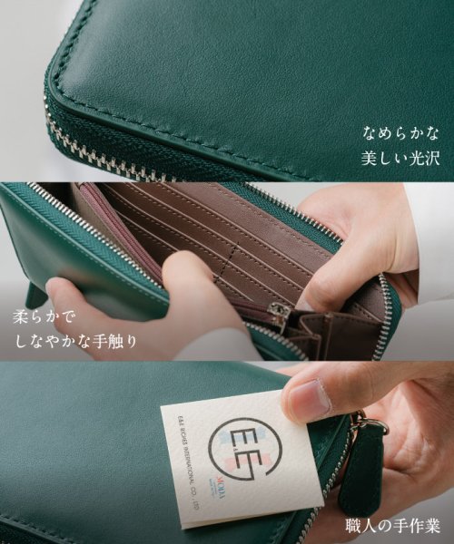 MURA(ムラ)/MURA ムラ イタリアンレザー スキミング防止機能付き 三つ折り財布/img09
