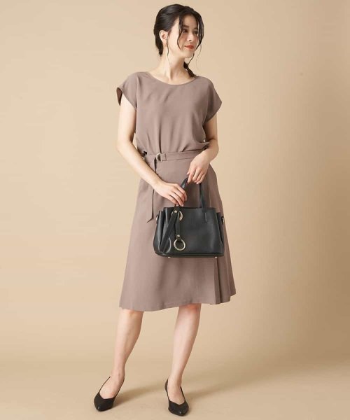 comfy Couture(コンフィー クチュール)/【洗濯機で洗える】リボン付きラップ風スカート/img11