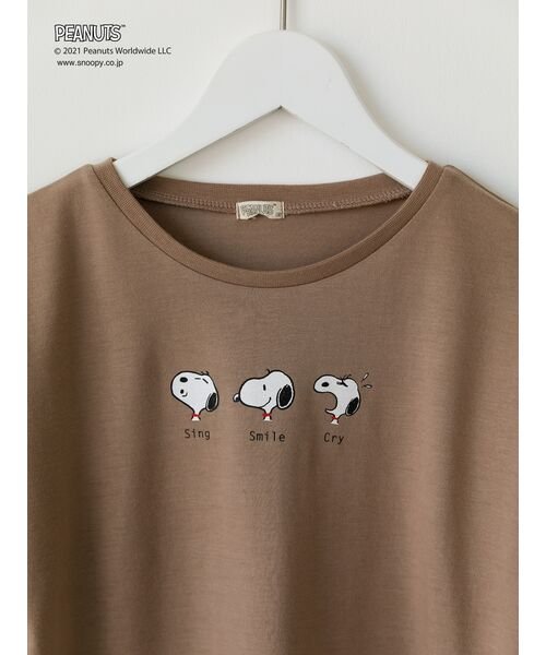 KOE(コエ)/PEANUTS スヌーピーロングTシャツ/img03