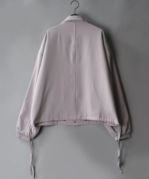 SITRY(SITRY)/【SITRY】drape wide big pocket Jacket/ドレープ ワイド ビッグ ポケット ジャケット/img01