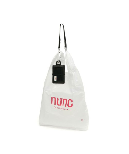 nunc(ヌンク)/ヌンク カードケース Issue イシュー カードホルダー 本革 レザー レジ袋 プラスチックバッグ エコバッグ カラビナ ストラップ ホルダー NN111/img05