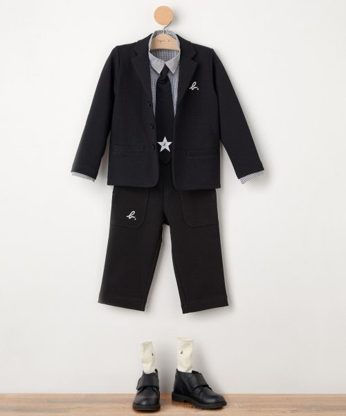 agnes b. BOYS(アニエスベー　ボーイズ)/J630 E VESTE キッズ b. ジャケット/img01