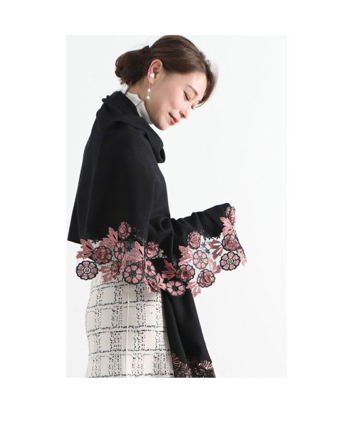 Sawa a la mode(サワアラモード)/繊細な花刺繍レースの上質ストール/img11