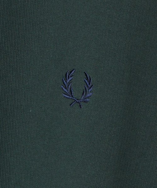 SHIPS MEN(シップス　メン)/【WEB限定/SHIPS別注】FRED PERRY: ワンポイント ロゴ サイドリブ クルーネック スウェット (トレーナー)/img20