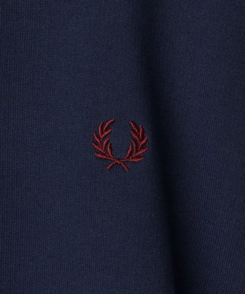 SHIPS MEN(シップス　メン)/【WEB限定/SHIPS別注】FRED PERRY: ワンポイント ロゴ サイドリブ クルーネック スウェット (トレーナー)/img22