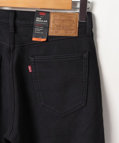 LEVI’S OUTLET(リーバイスアウトレット)/505T REGULAR MINERAL BLACK WM BONDED WON/img03