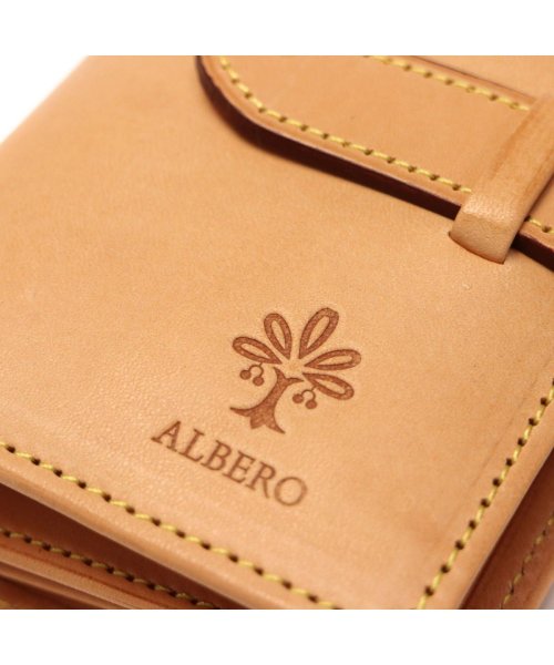 ALBERO(アルベロ)/アルベロ 財布 ALBERO NATURE ナチュレ 二つ折り 二つ折り財布 本革 box型小銭入れ コンパクト 小さめ 小銭入れあり 日本製 5340/img15