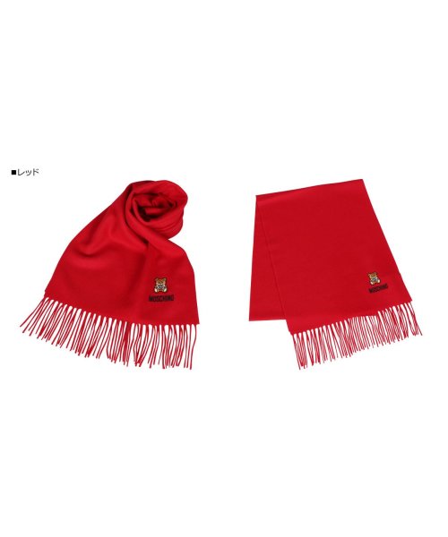 MOSCHINO(モスキーノ)/モスキーノ MOSCHINO マフラー レディース メンズ MUFFLER ブラック ホワイト グレー チャコールグレー ベージュ 50124 M5293/img12