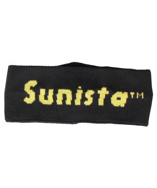 sunista(サニスタ)/sunista サニスタ ヘアバンド スポーツ 洗顔 メンズ レディース LOGO ブラック アイボリー ブルー イエロー 黒 SUN－003/img01